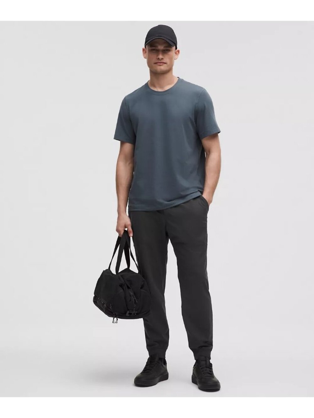 Lululemon Men's ABC Jogger Black Size Large Athletic Travel Pants Warpstreme